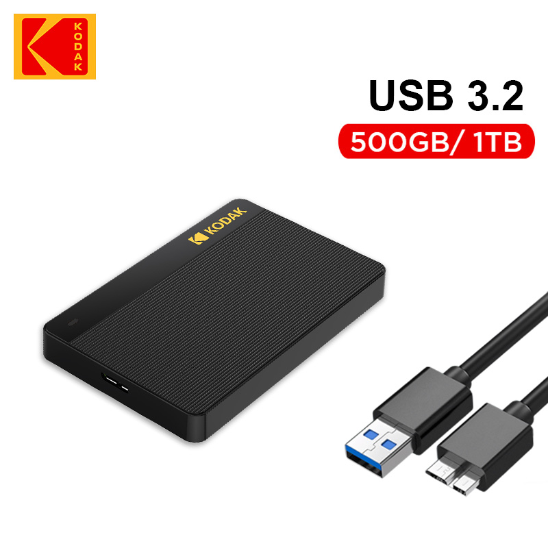 Ssd 500Gb - コダック ポータブル外付けハードドライブ P160 500GB USB 3.0