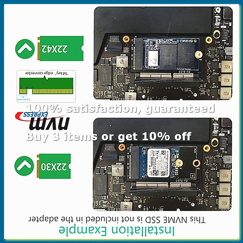 Nvme Ssd - M.2 NGFF M-Key NVME SSD 変換カード