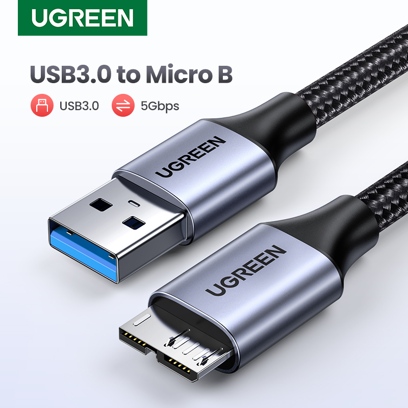 Ugreen-Samsung用のマイクロUSBケーブル,外部 - Samsung Ssd のレビューと価格