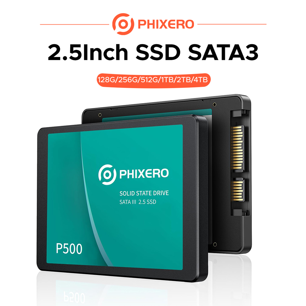 PHIXERO SSD SATAIII 128GB/256G - Ssd 500Gb のレビューと価格