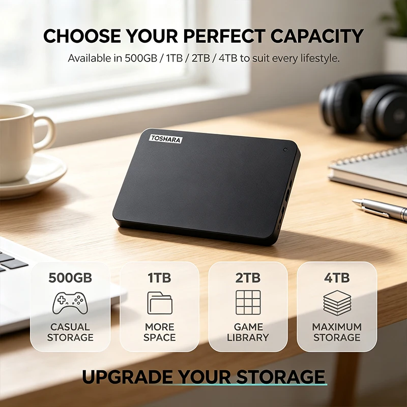 TOSHARA A3 ポータブルSSD 4TB、2TB、1T - Ssd 500Gb のレビューと価格