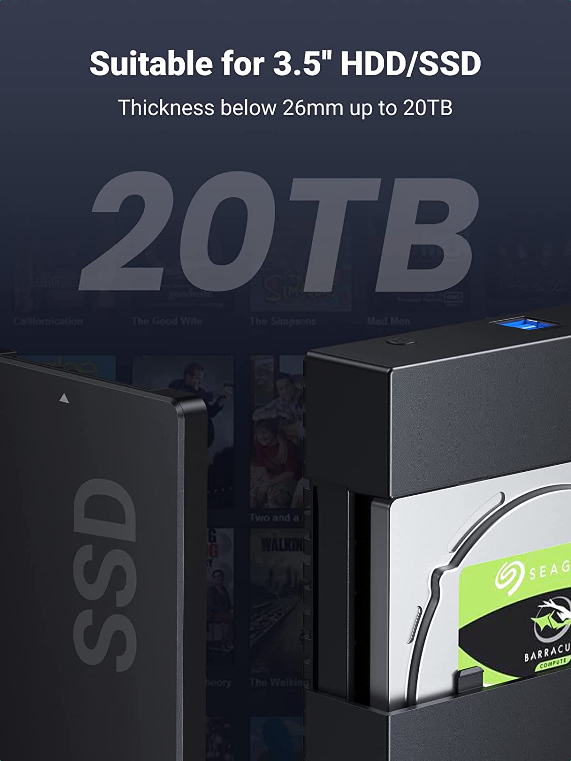 UGREEN外付けハードドライブエンクロージャー 3.5/2 - Sata Ssd のレビューと価格