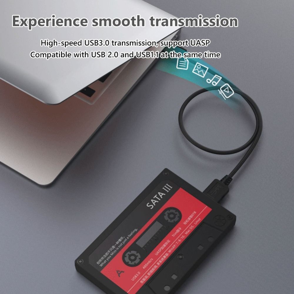 新品 2.5インチ 外付けハードドライブ用ケース USB 3 - Sata Ssd のレビューと価格