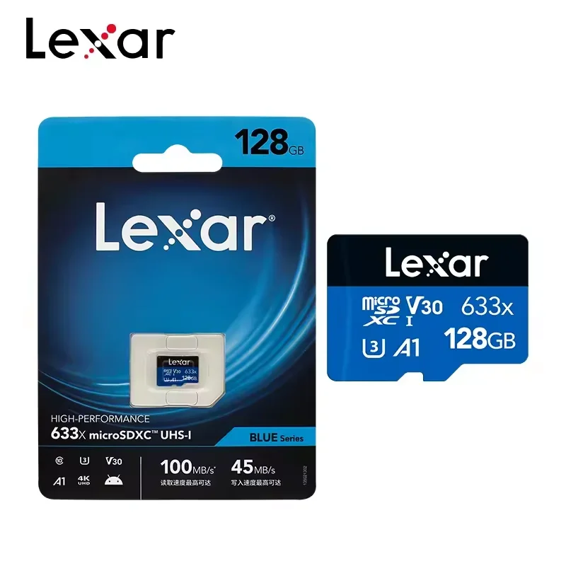 Lexar BLUEシリーズ 高性能 633x マイクロSD - Memory Card Ssd のレビューと価格