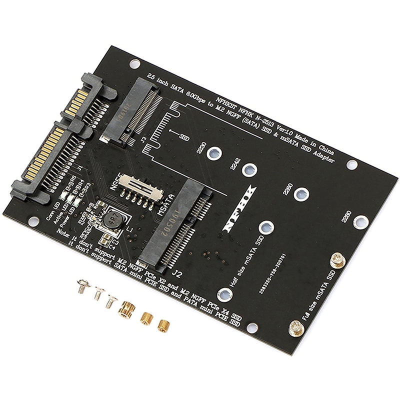M.2 NGFF MSATA SSD から 2.5 インチ  - Sata Ssd のレビューと価格