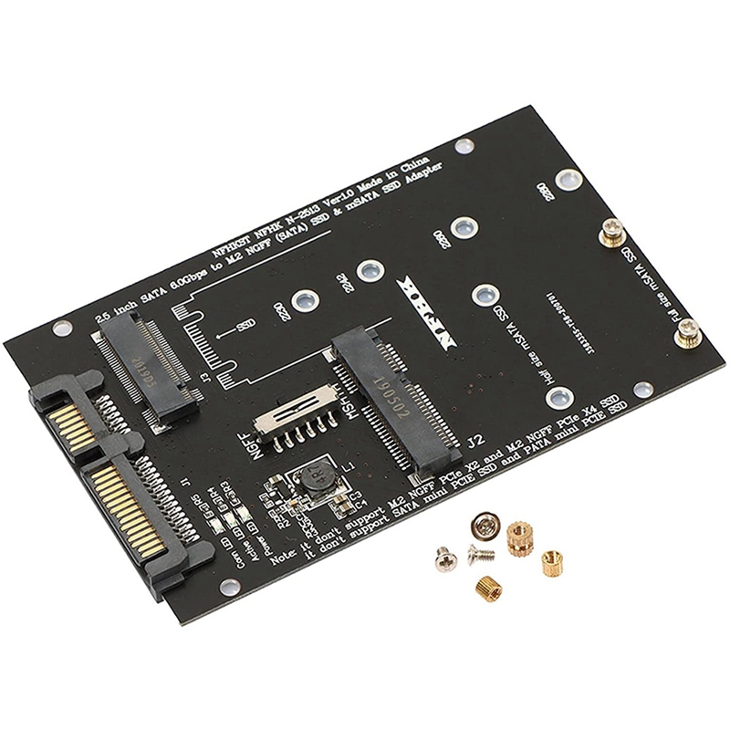 M.2 NGFF MSATA SSD から 2.5 インチ  - Sata Ssd のレビューと価格