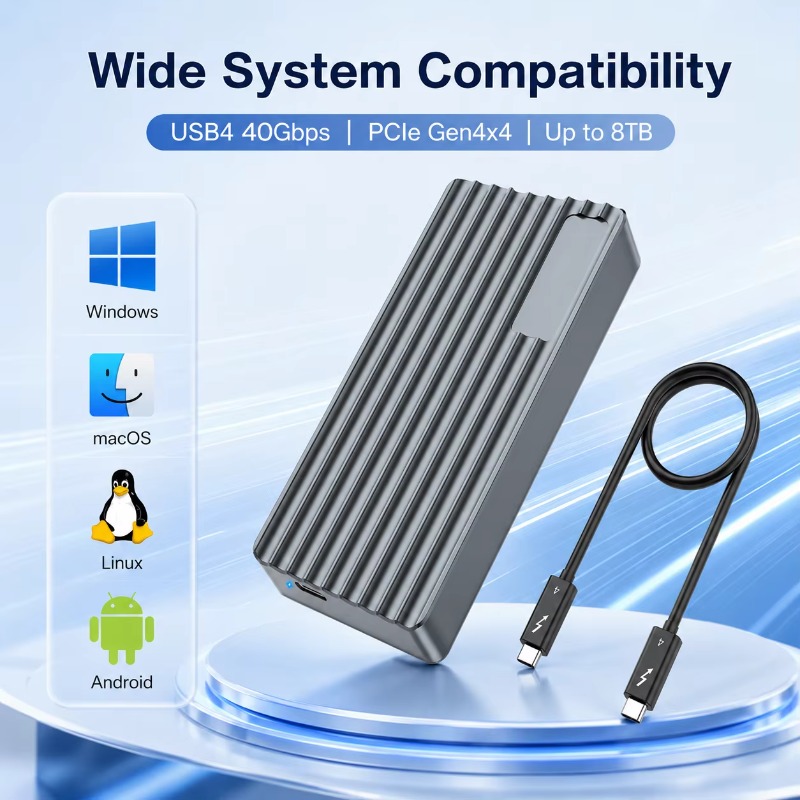 TBT3/USB4 M.2 NVMe SSD エンクロージャ - Nvme Ssd のレビューと価格