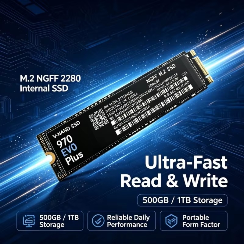 970 EVO Plus M.2 NGFF SSD TLC  - Samsung Ssd のレビューと価格