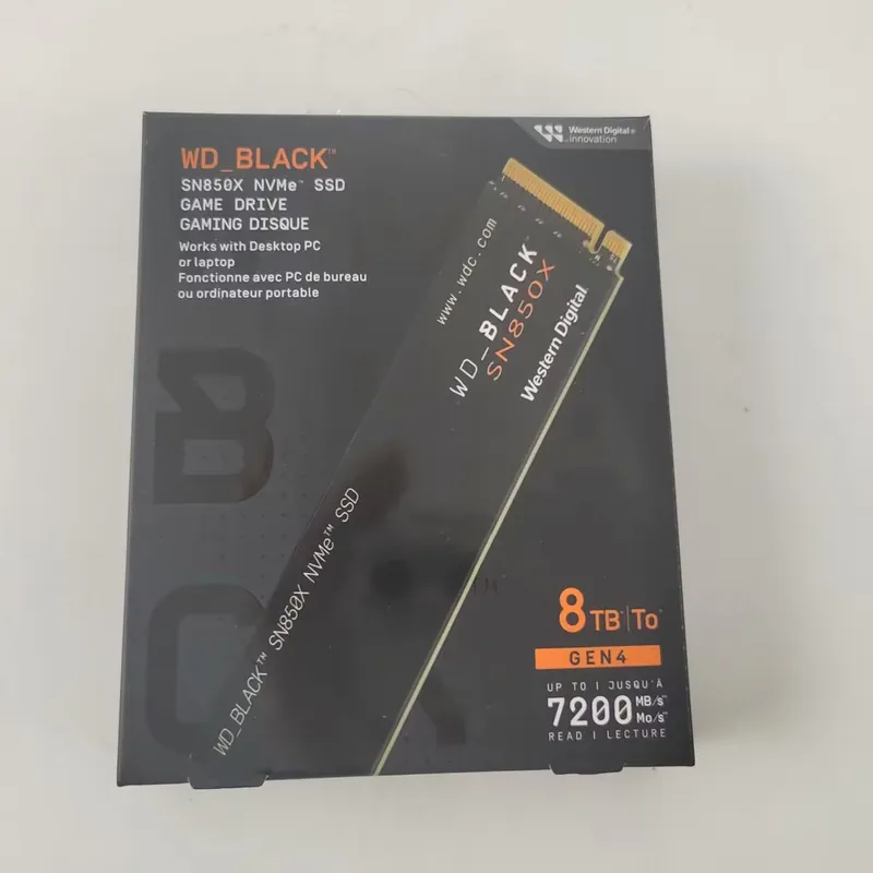 新しいWD_BLACK SN850X 8TB NVMe SS - Nvme Ssd のレビューと価格